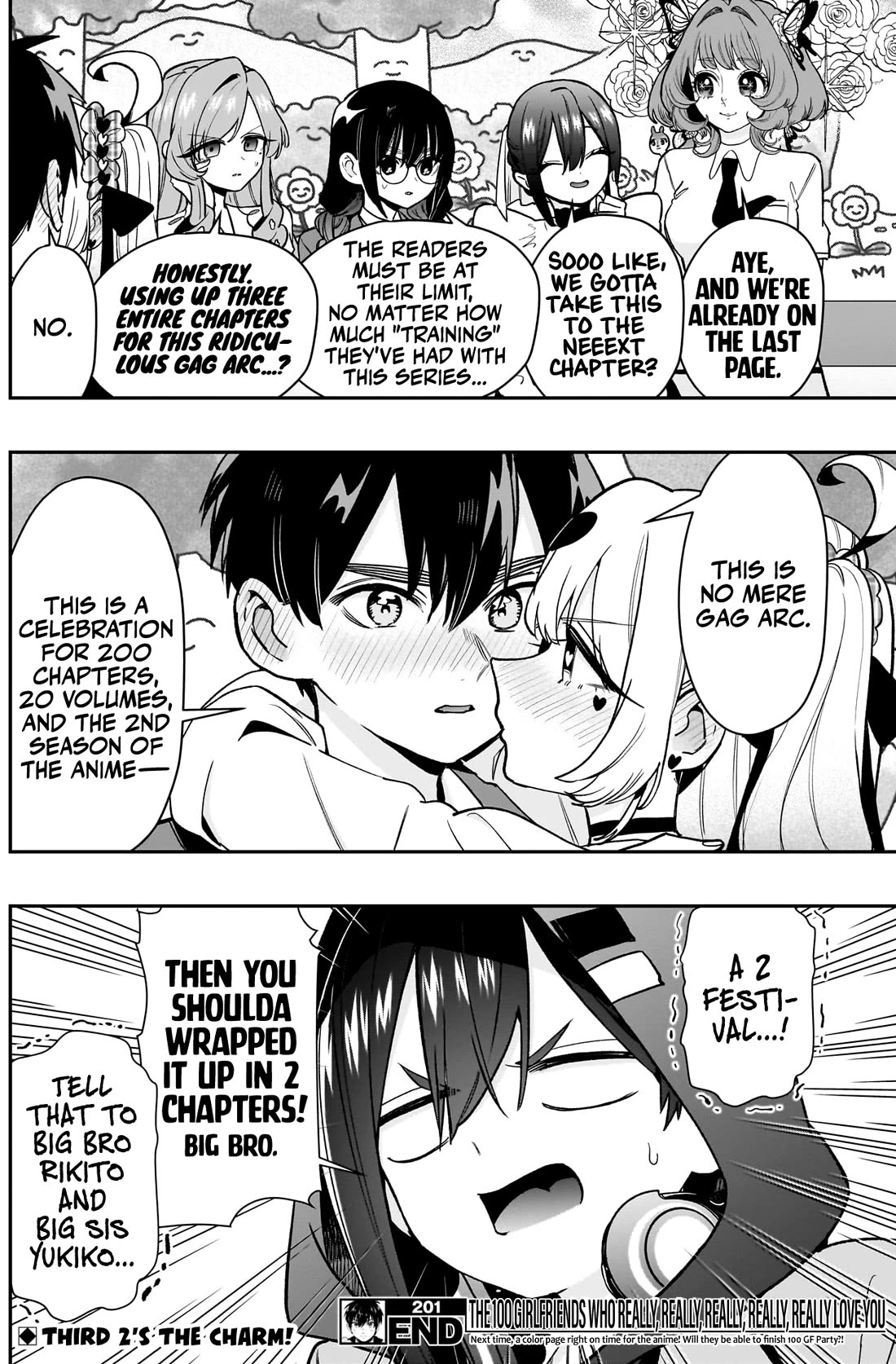 The 100 Girlfriends Who Really, Really, Really, Really, Really Love You chapter 201 page 20