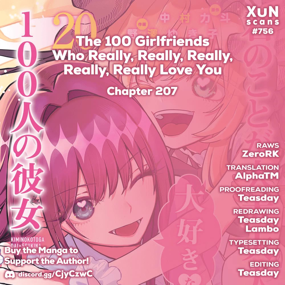 The 100 Girlfriends Who Really, Really, Really, Really, Really Love You chapter 207 page 1