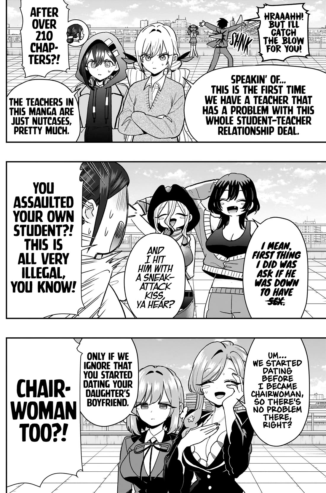 The 100 Girlfriends Who Really, Really, Really, Really, Really Love You chapter 214 page 3