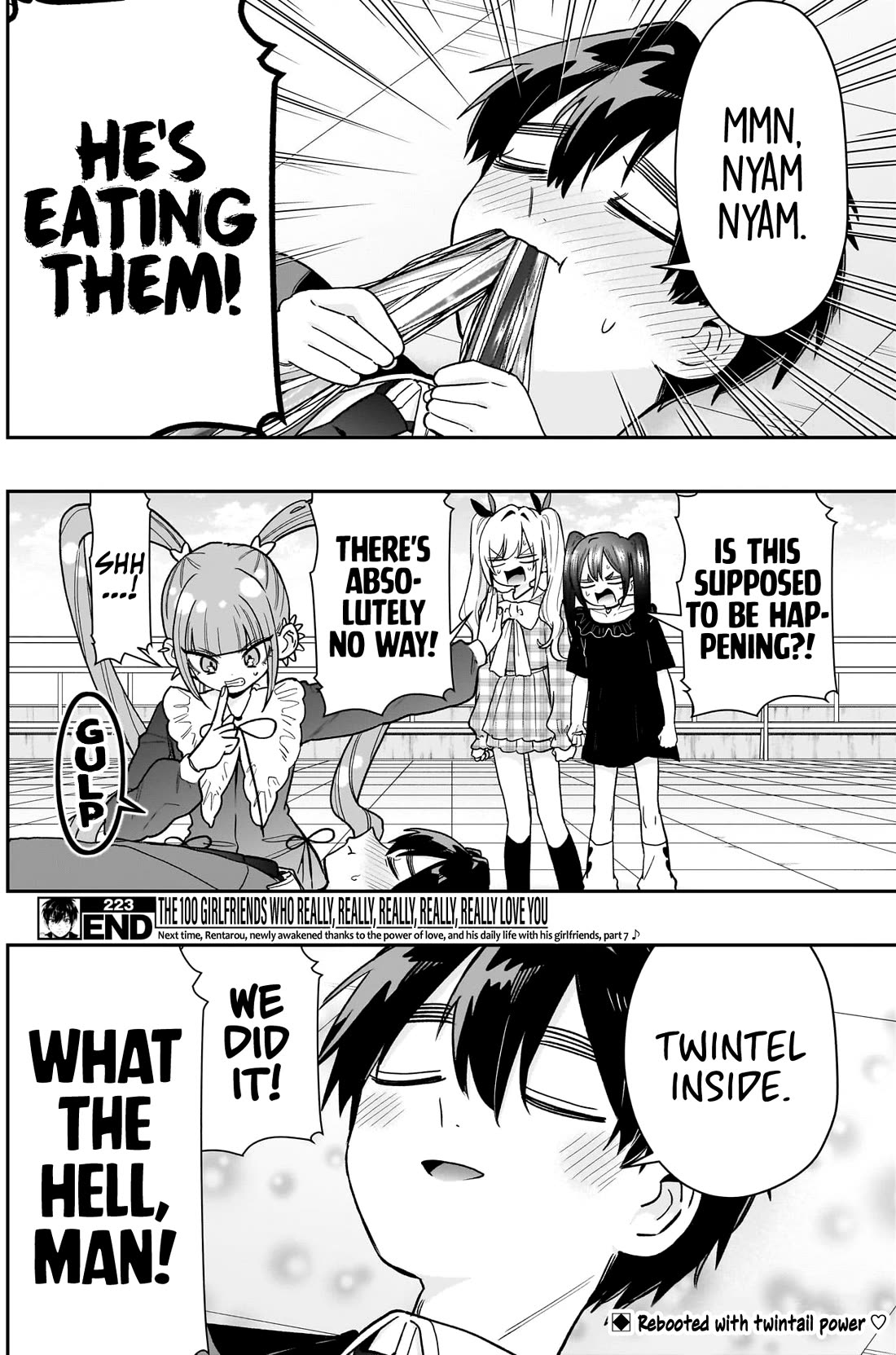 The 100 Girlfriends Who Really, Really, Really, Really, Really Love You chapter 223 page 17