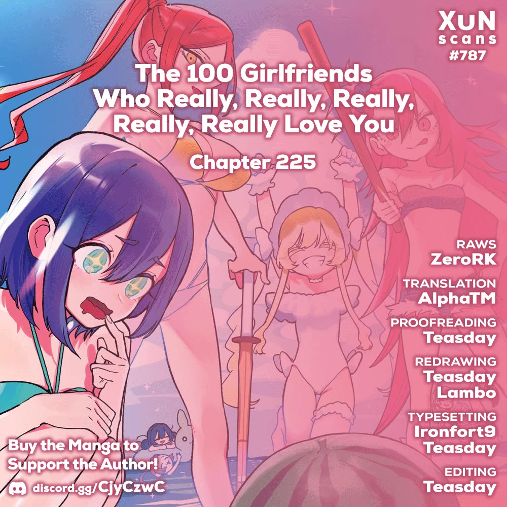 The 100 Girlfriends Who Really, Really, Really, Really, Really Love You chapter 225 page 1