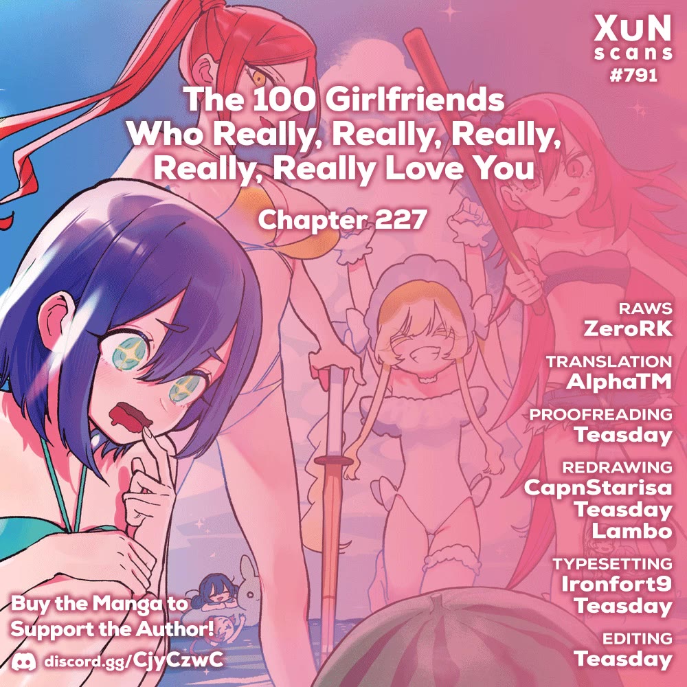 The 100 Girlfriends Who Really, Really, Really, Really, Really Love You chapter 227 page 1