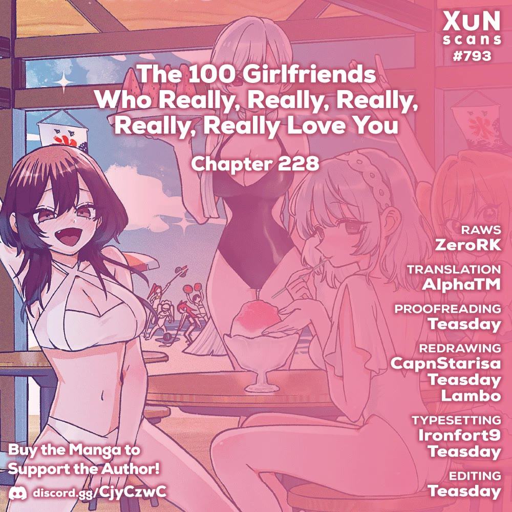 The 100 Girlfriends Who Really, Really, Really, Really, Really Love You chapter 228 page 1