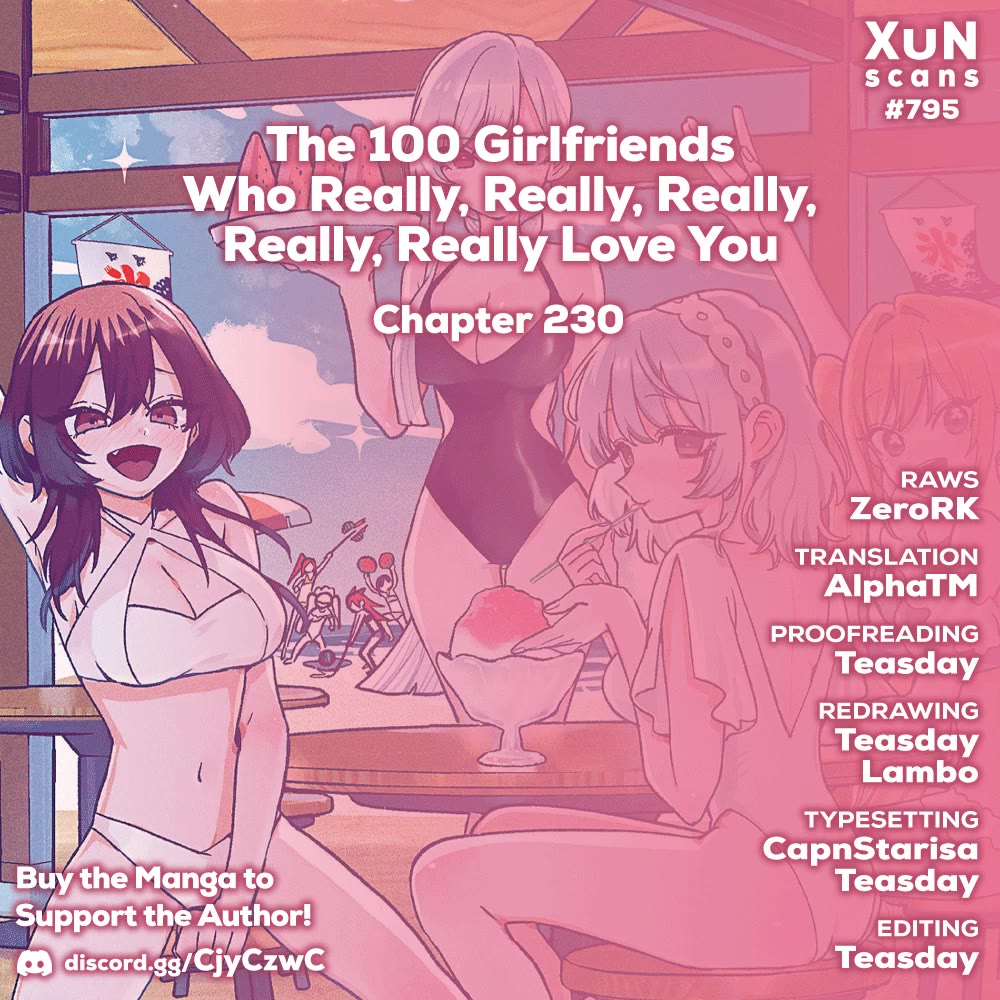 The 100 Girlfriends Who Really, Really, Really, Really, Really Love You chapter 230 page 1