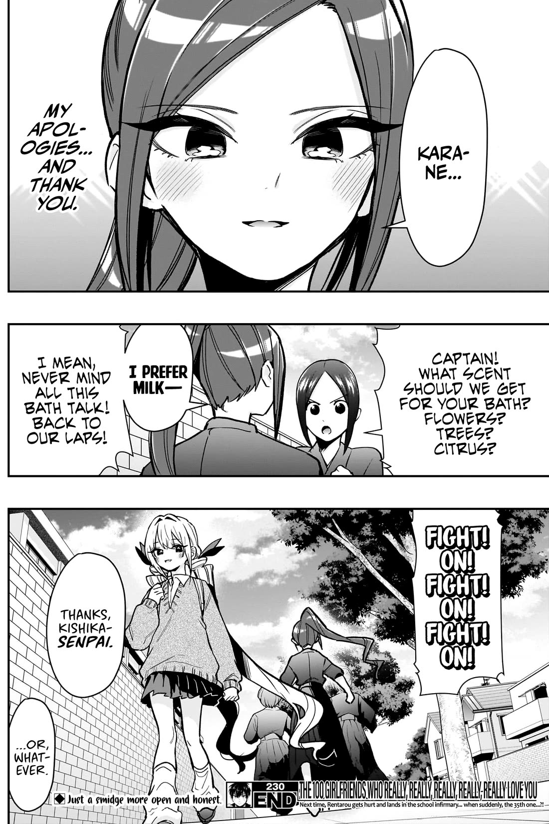 The 100 Girlfriends Who Really, Really, Really, Really, Really Love You chapter 230 page 21