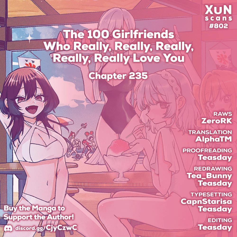The 100 Girlfriends Who Really, Really, Really, Really, Really Love You chapter 235 page 1