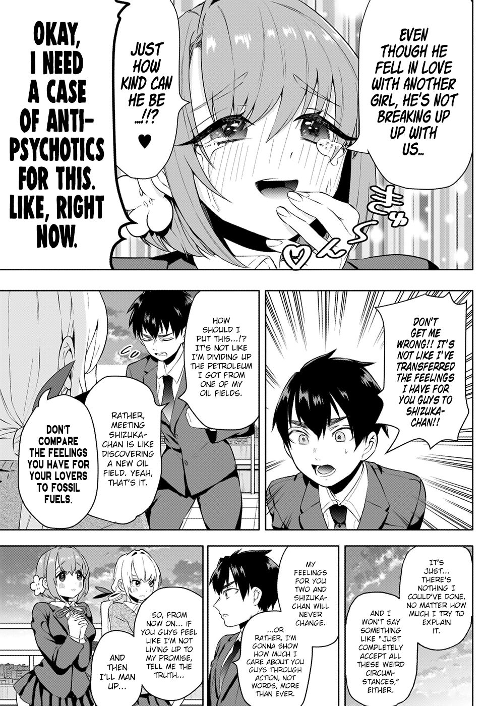 The 100 Girlfriends Who Really, Really, Really, Really, Really Love You chapter 3 page 40