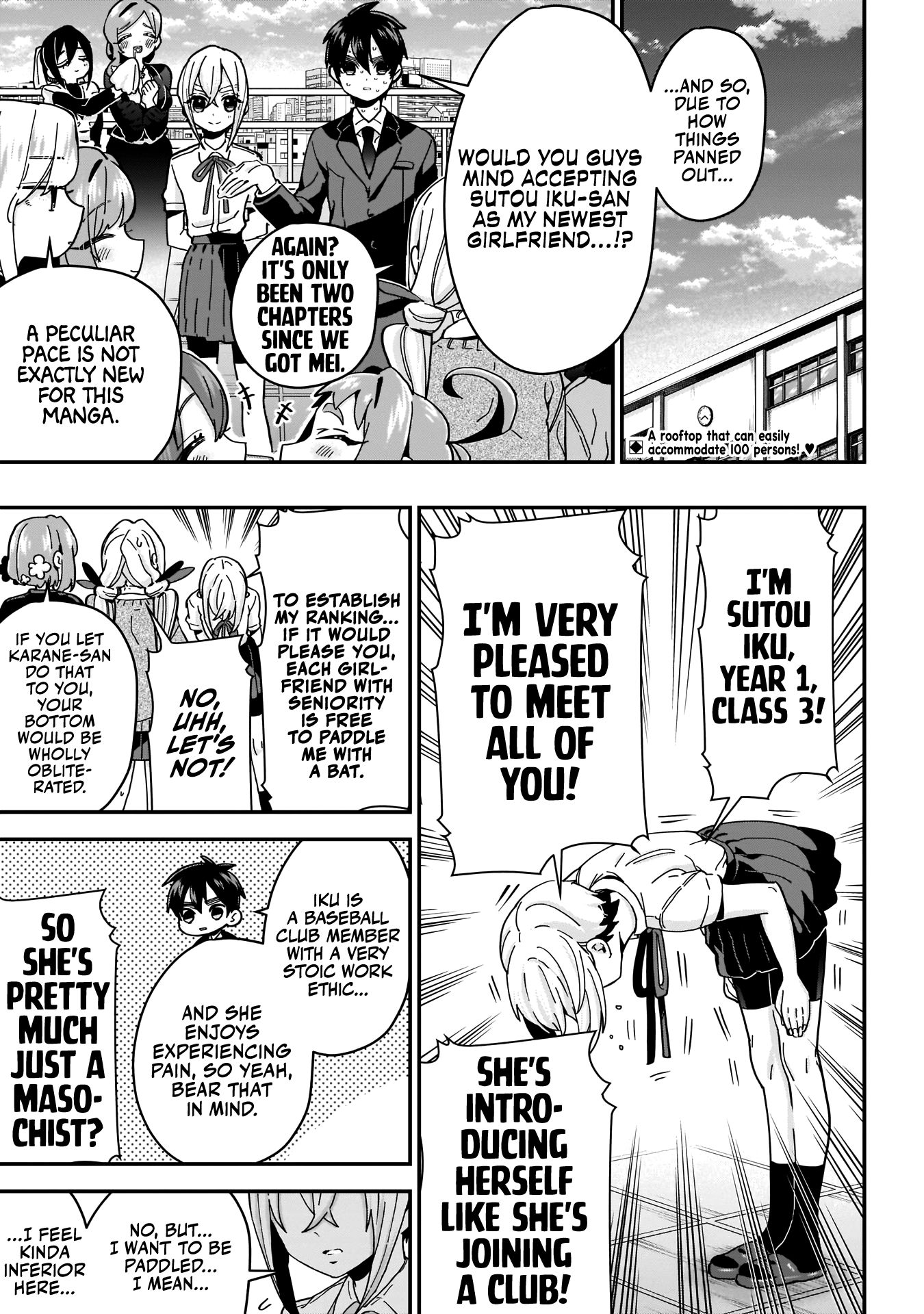 The 100 Girlfriends Who Really, Really, Really, Really, Really Love You chapter 34 page 3