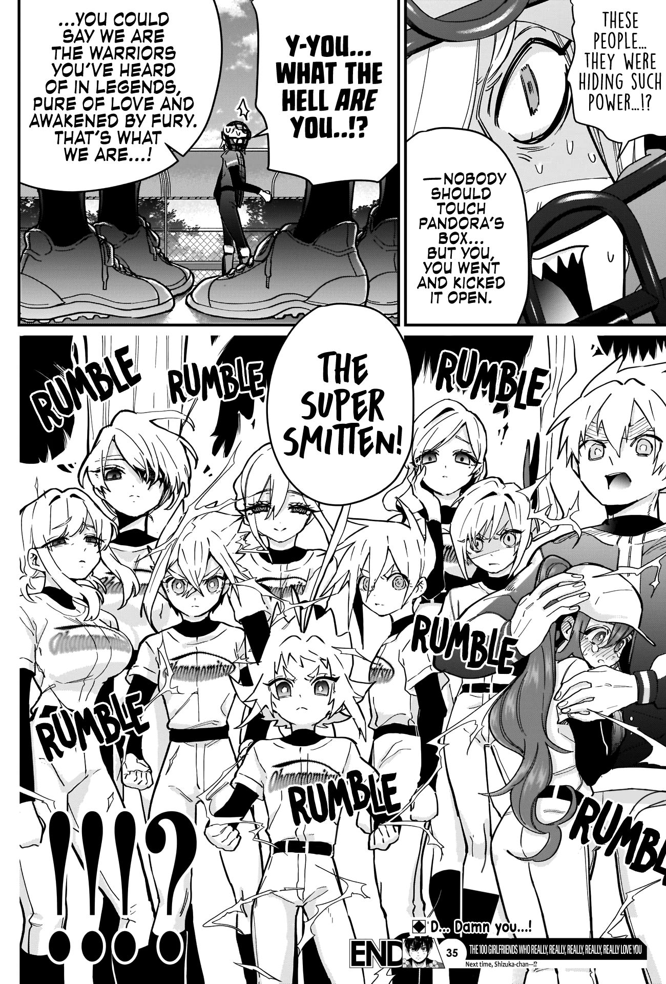 The 100 Girlfriends Who Really, Really, Really, Really, Really Love You chapter 35 page 19