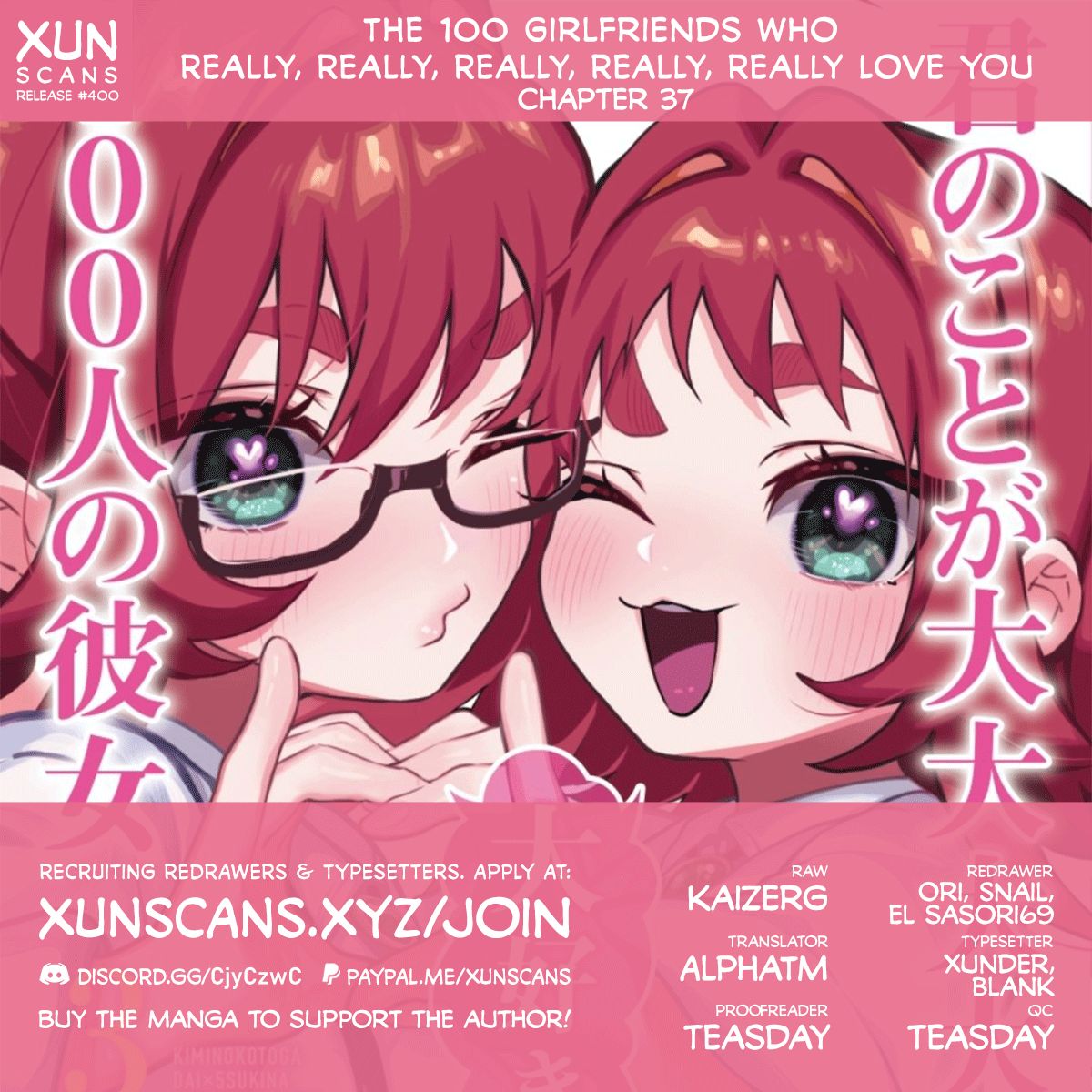 The 100 Girlfriends Who Really, Really, Really, Really, Really Love You chapter 37 page 1