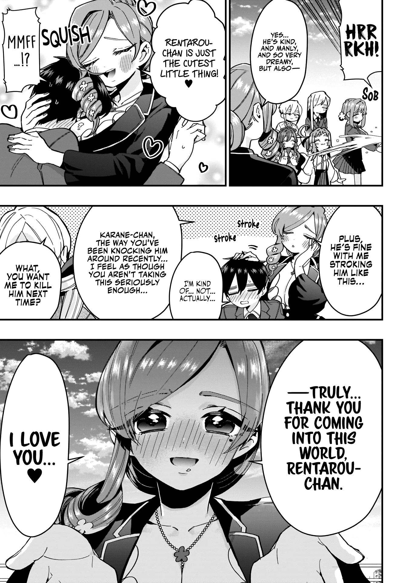 The 100 Girlfriends Who Really, Really, Really, Really, Really Love You chapter 37 page 12