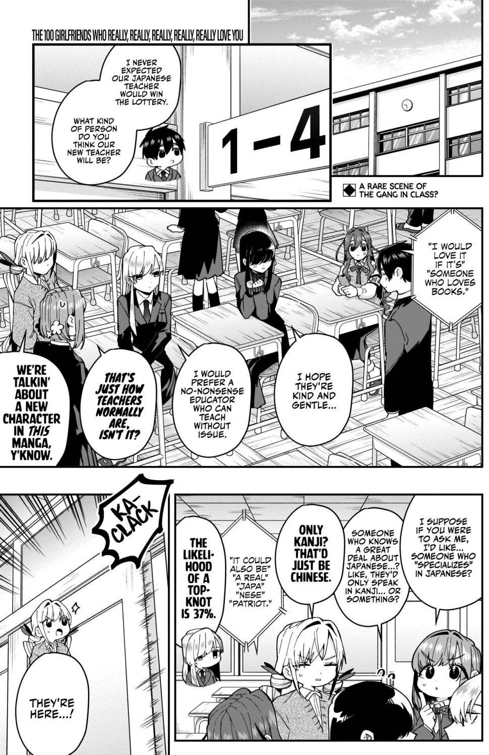 The 100 Girlfriends Who Really, Really, Really, Really, Really Love You chapter 57 page 2