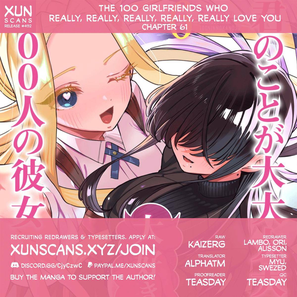 The 100 Girlfriends Who Really, Really, Really, Really, Really Love You chapter 61 page 1