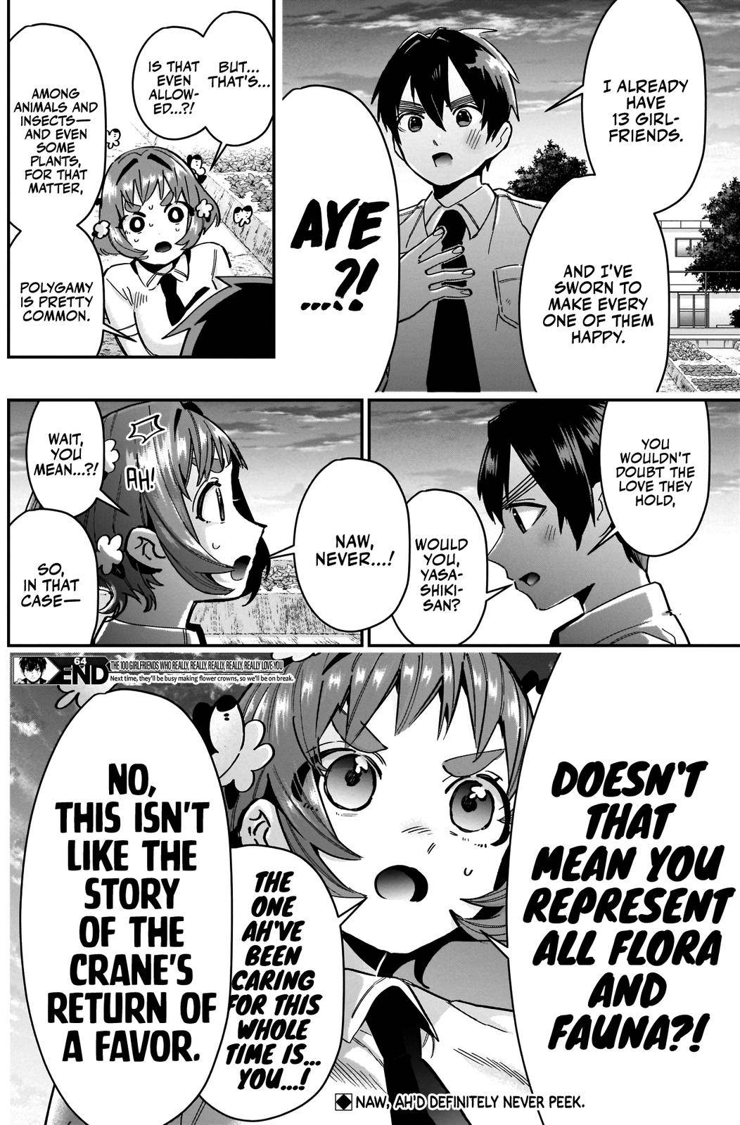 The 100 Girlfriends Who Really, Really, Really, Really, Really Love You chapter 64 page 21