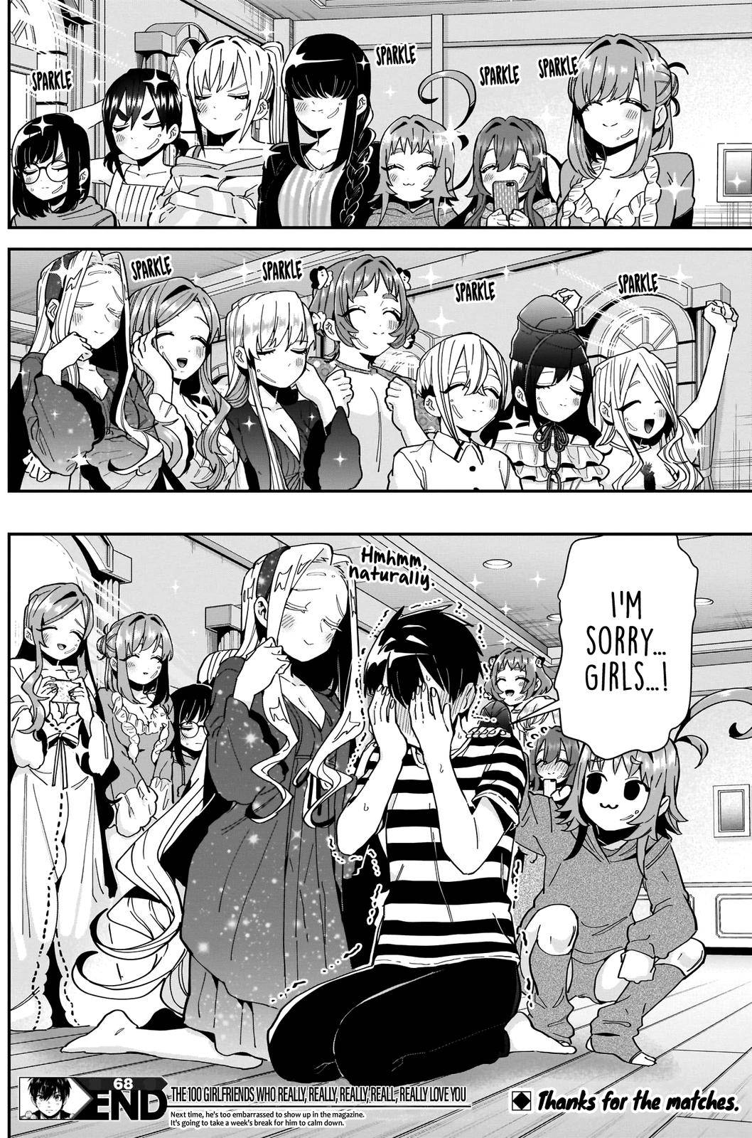 The 100 Girlfriends Who Really, Really, Really, Really, Really Love You chapter 68 page 19