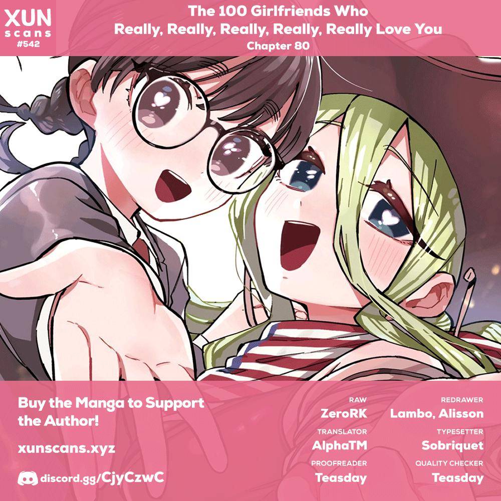 The 100 Girlfriends Who Really, Really, Really, Really, Really Love You chapter 80 page 1