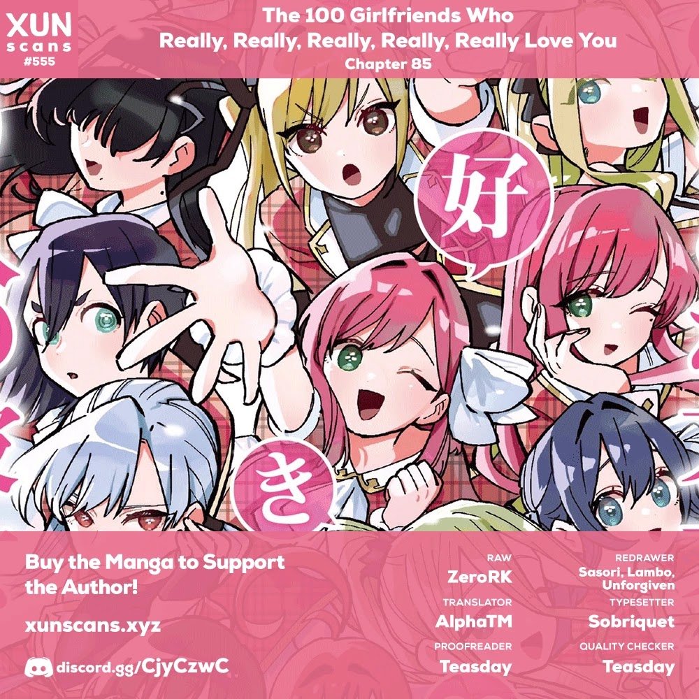 The 100 Girlfriends Who Really, Really, Really, Really, Really Love You chapter 85 page 1