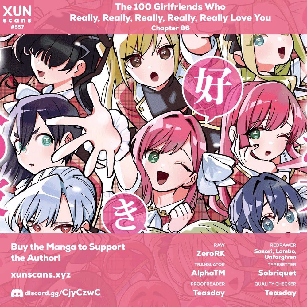 The 100 Girlfriends Who Really, Really, Really, Really, Really Love You chapter 86 page 1