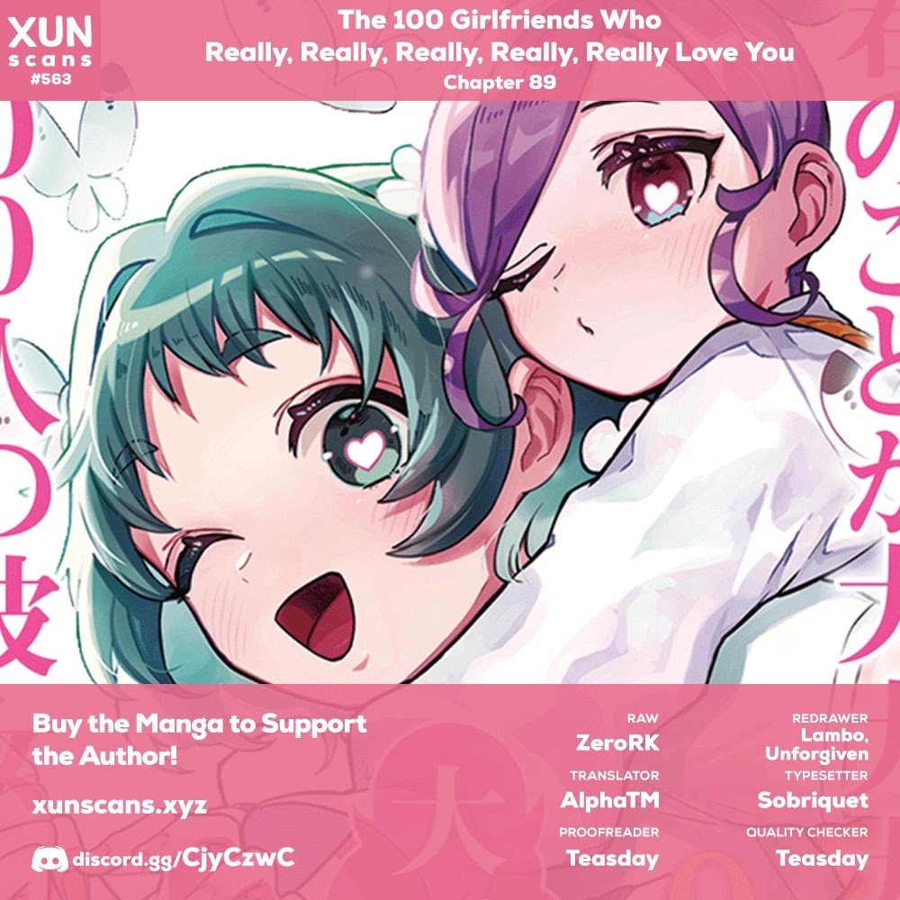 The 100 Girlfriends Who Really, Really, Really, Really, Really Love You chapter 89 page 1