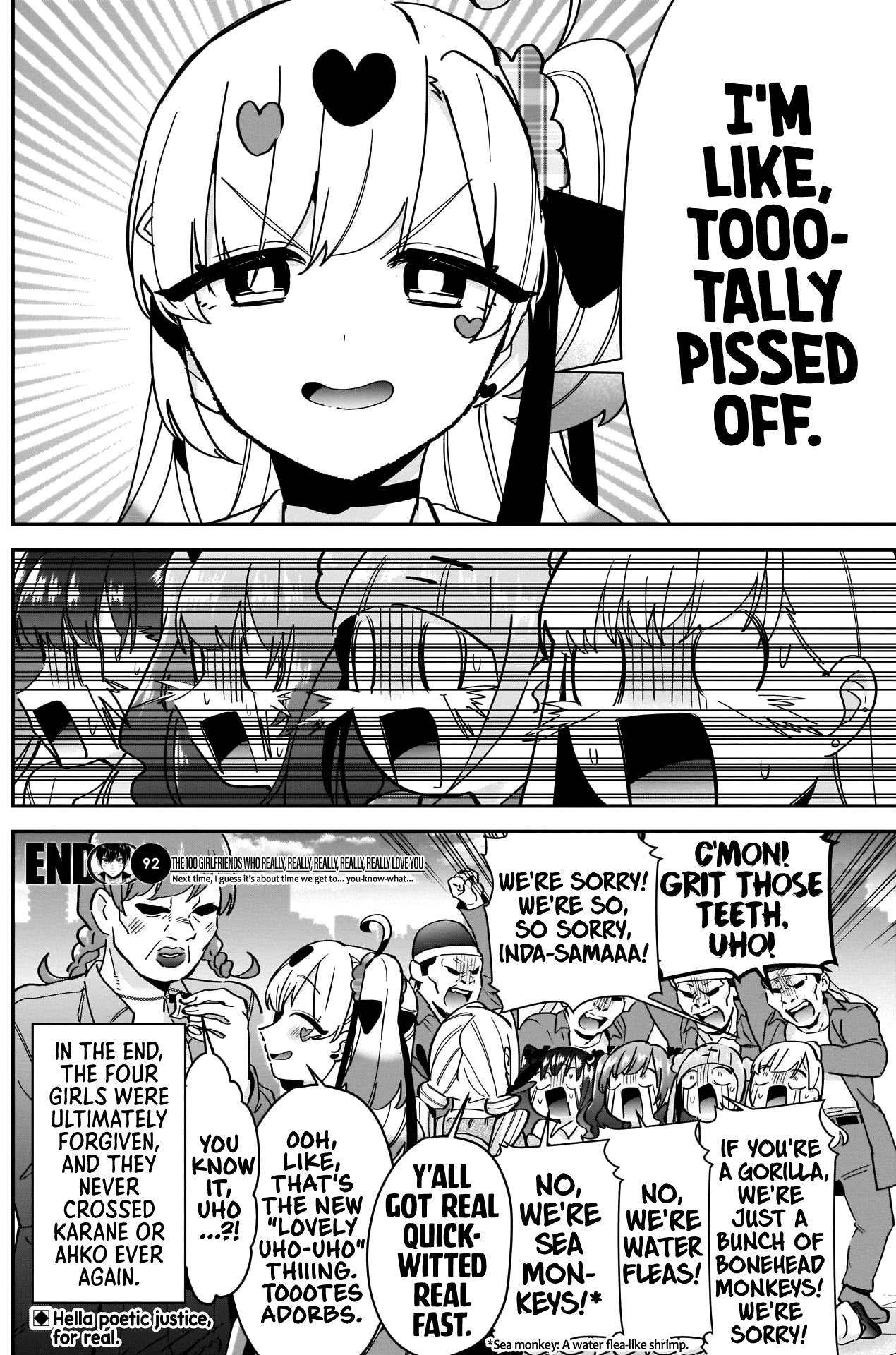 The 100 Girlfriends Who Really, Really, Really, Really, Really Love You chapter 92 page 21