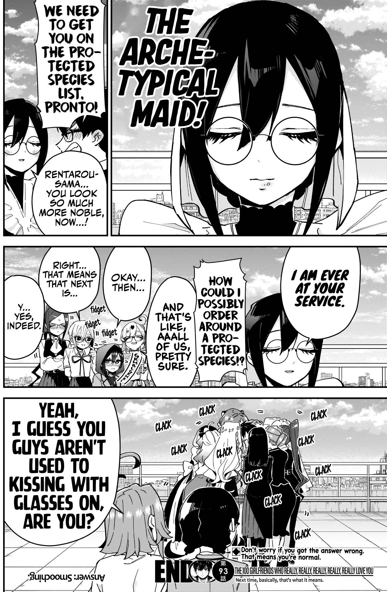 The 100 Girlfriends Who Really, Really, Really, Really, Really Love You chapter 93 page 21