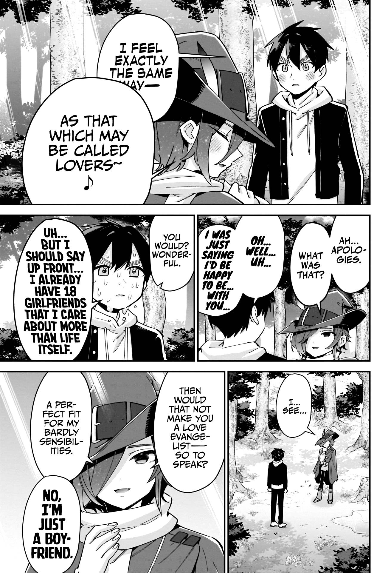 The 100 Girlfriends Who Really, Really, Really, Really, Really Love You chapter 94 page 12