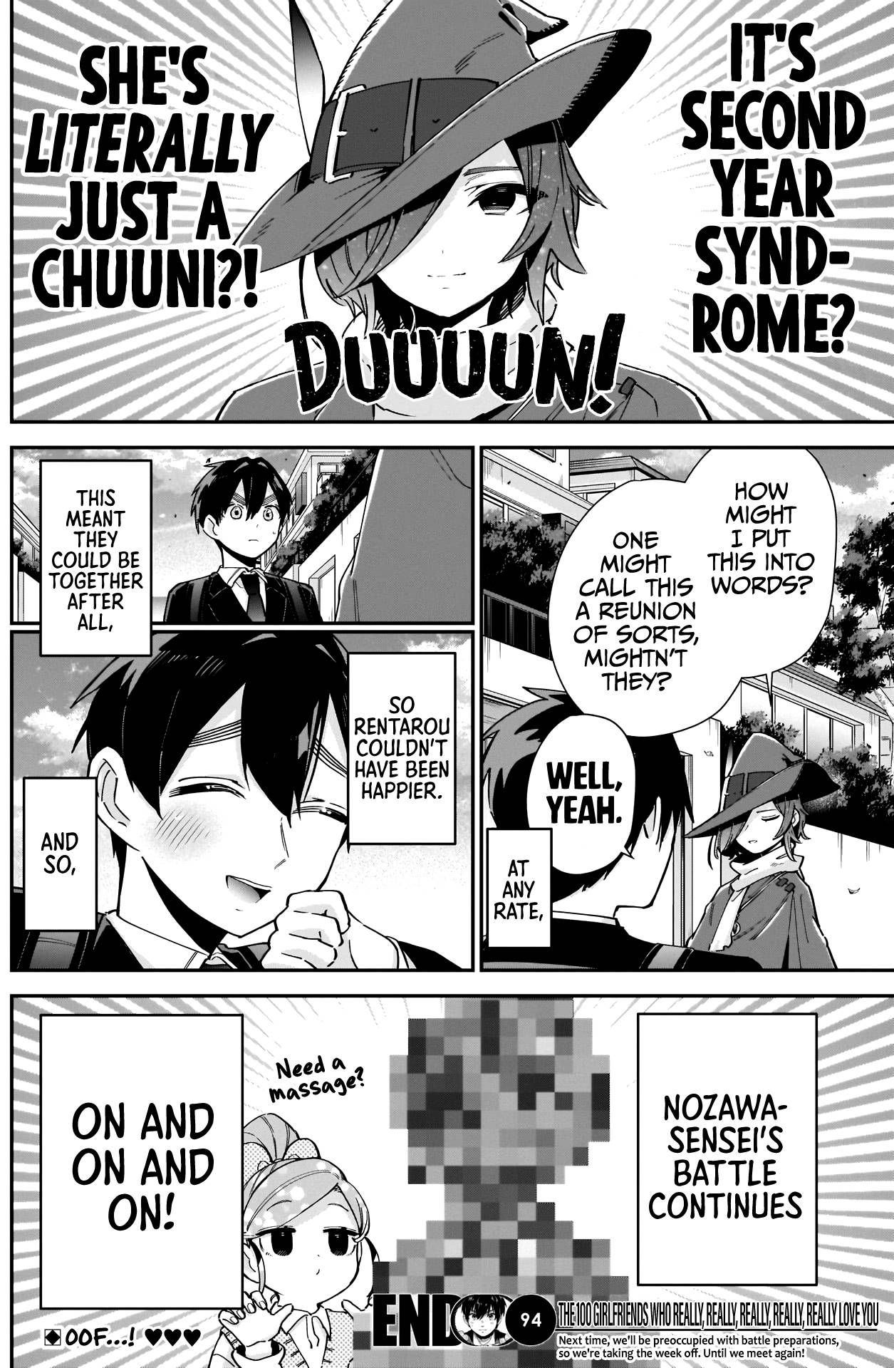 The 100 Girlfriends Who Really, Really, Really, Really, Really Love You chapter 94 page 21