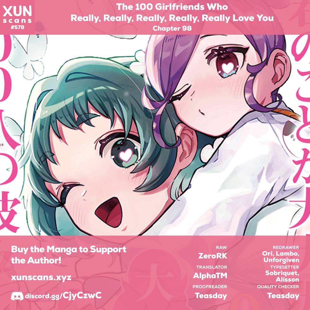 The 100 Girlfriends Who Really, Really, Really, Really, Really Love You chapter 98 page 1