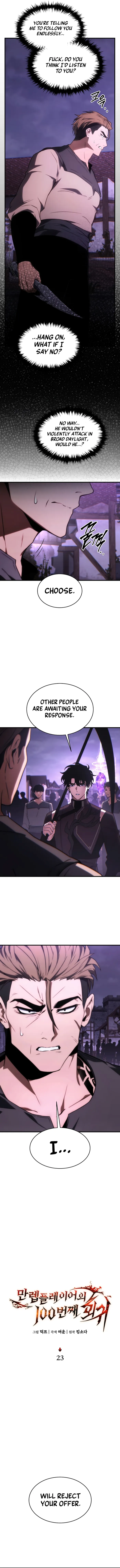 The 100th Regression of the Max-Level Player chapter 23 page 3