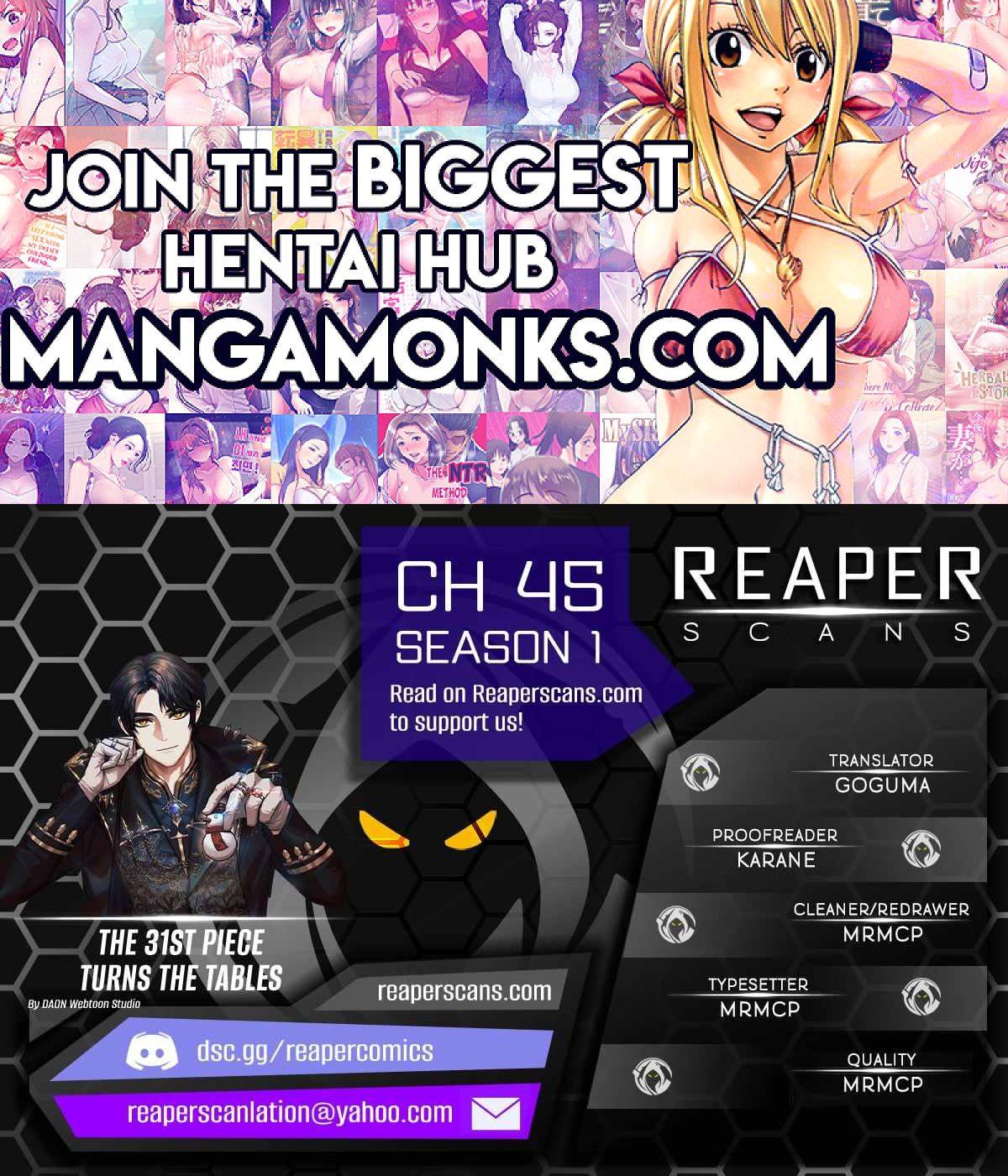 The 31st Piece Overturns the Board chapter 45 page 1