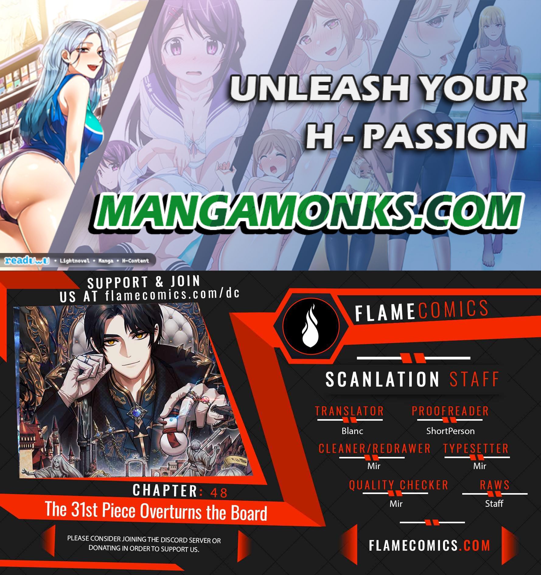 The 31st Piece Overturns the Board chapter 48 page 1