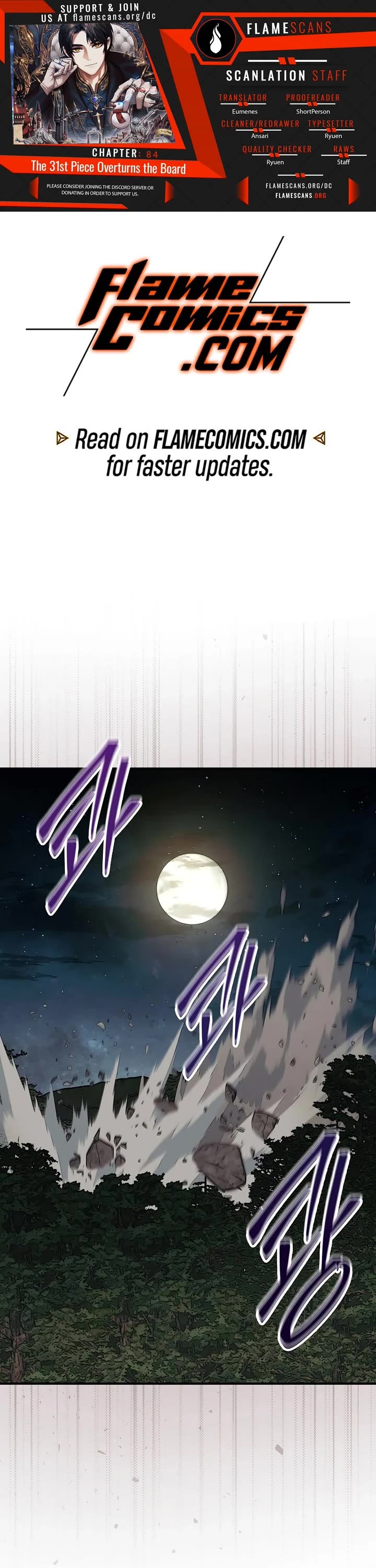 The 31st Piece Overturns the Board chapter 84 page 1