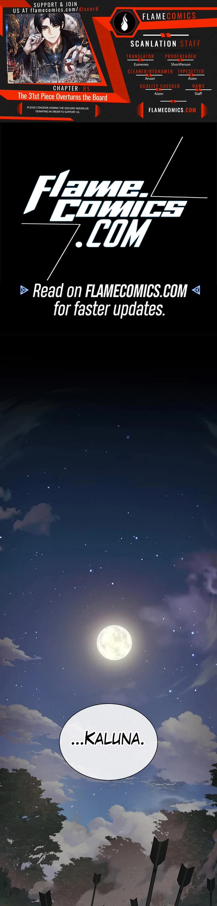 The 31st Piece Overturns the Board chapter 85 page 1