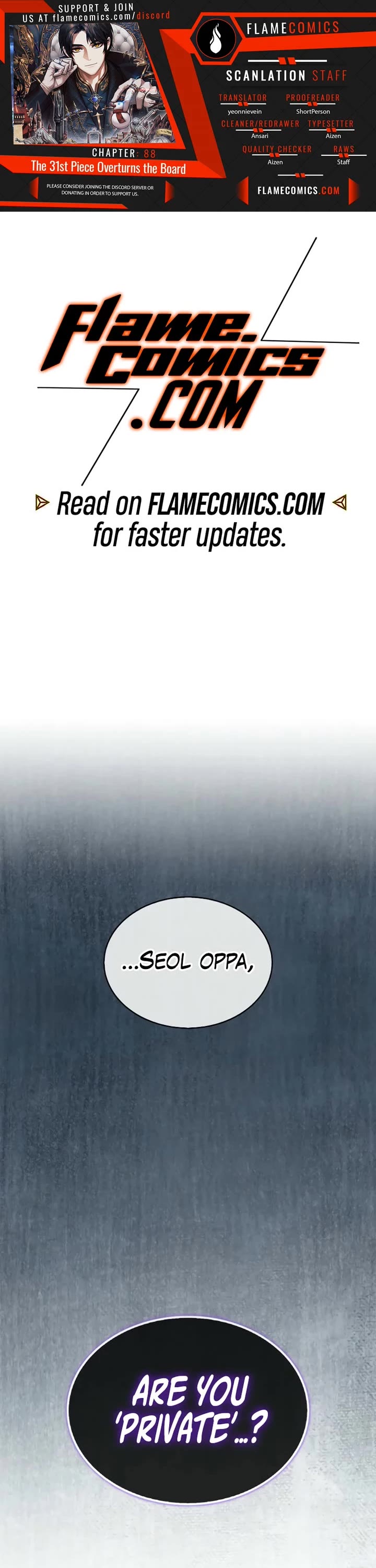 The 31st Piece Overturns the Board chapter 88 page 1