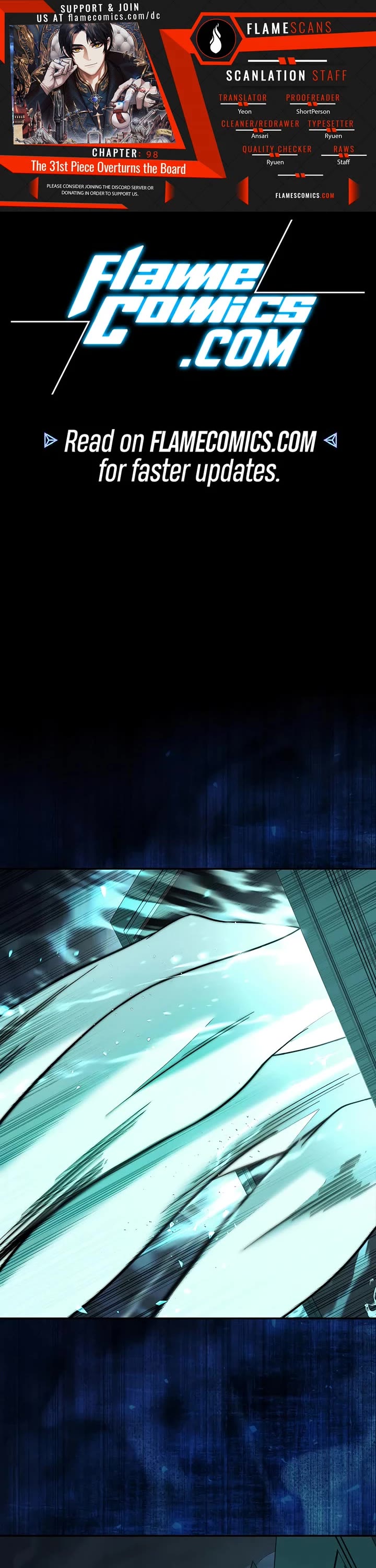 The 31st Piece Overturns the Board chapter 98 page 1