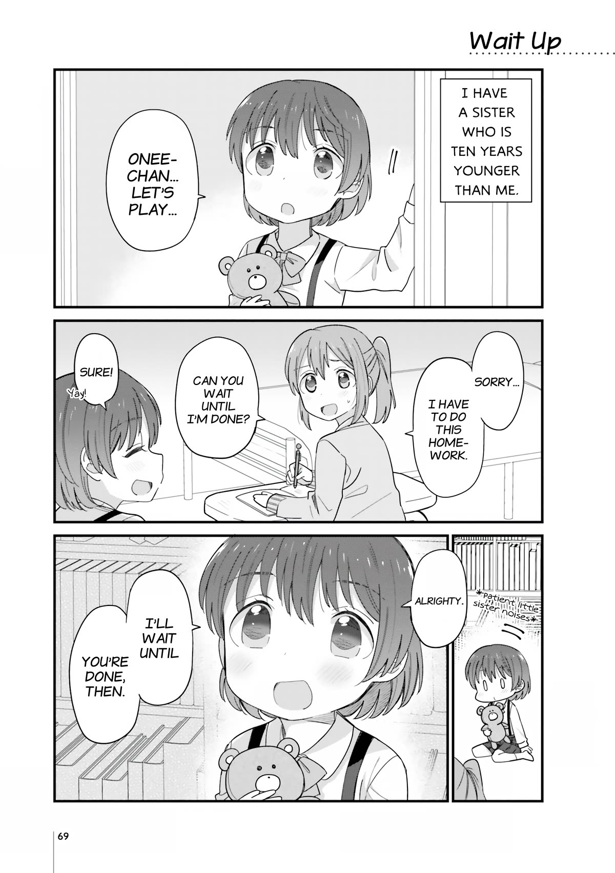 The Age Gap Sister is at That Age chapter 18 page 1