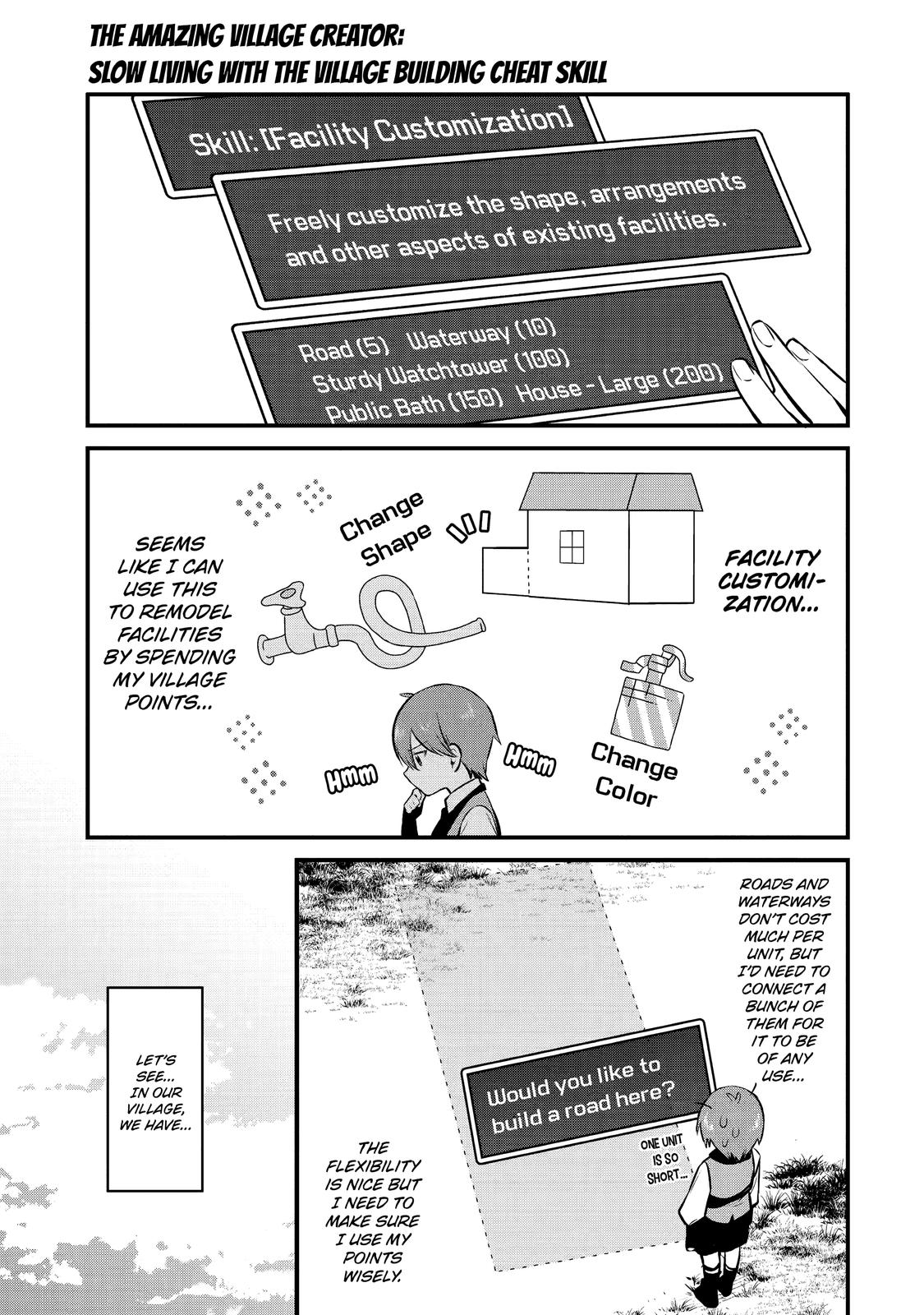 The Amazing Village Creator: Slow Living with the Village Building Cheat Skill chapter 13 page 5