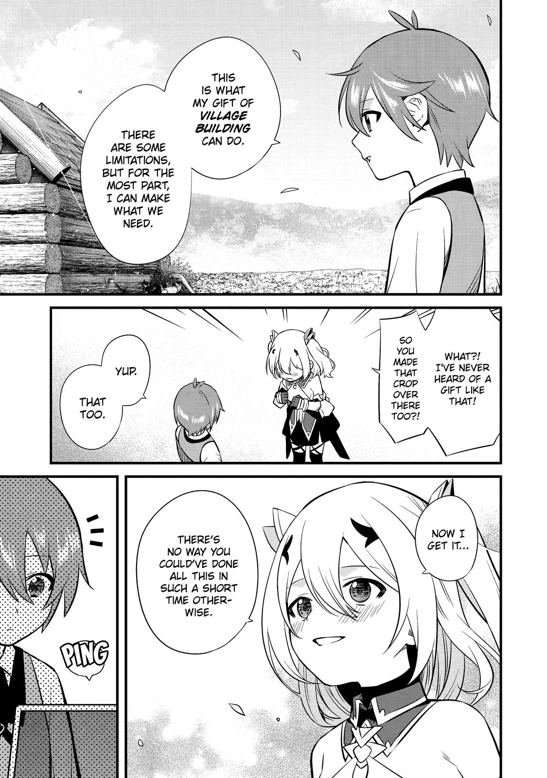 The Amazing Village Creator: Slow Living with the Village Building Cheat Skill chapter 3 page 7