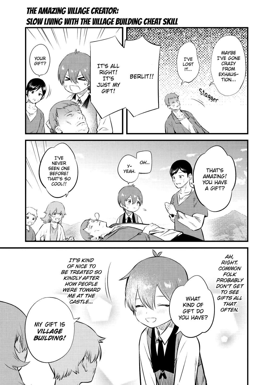 The Amazing Village Creator: Slow Living with the Village Building Cheat Skill chapter 6 page 3