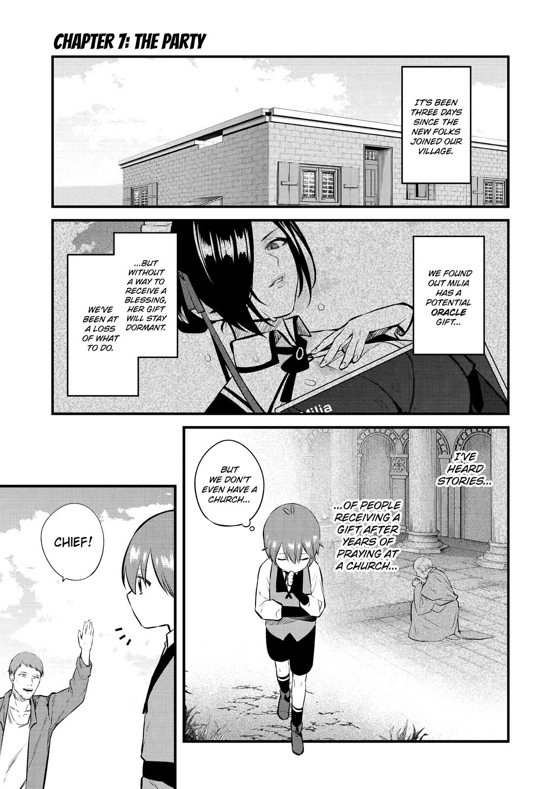 The Amazing Village Creator: Slow Living with the Village Building Cheat Skill chapter 7 page 1