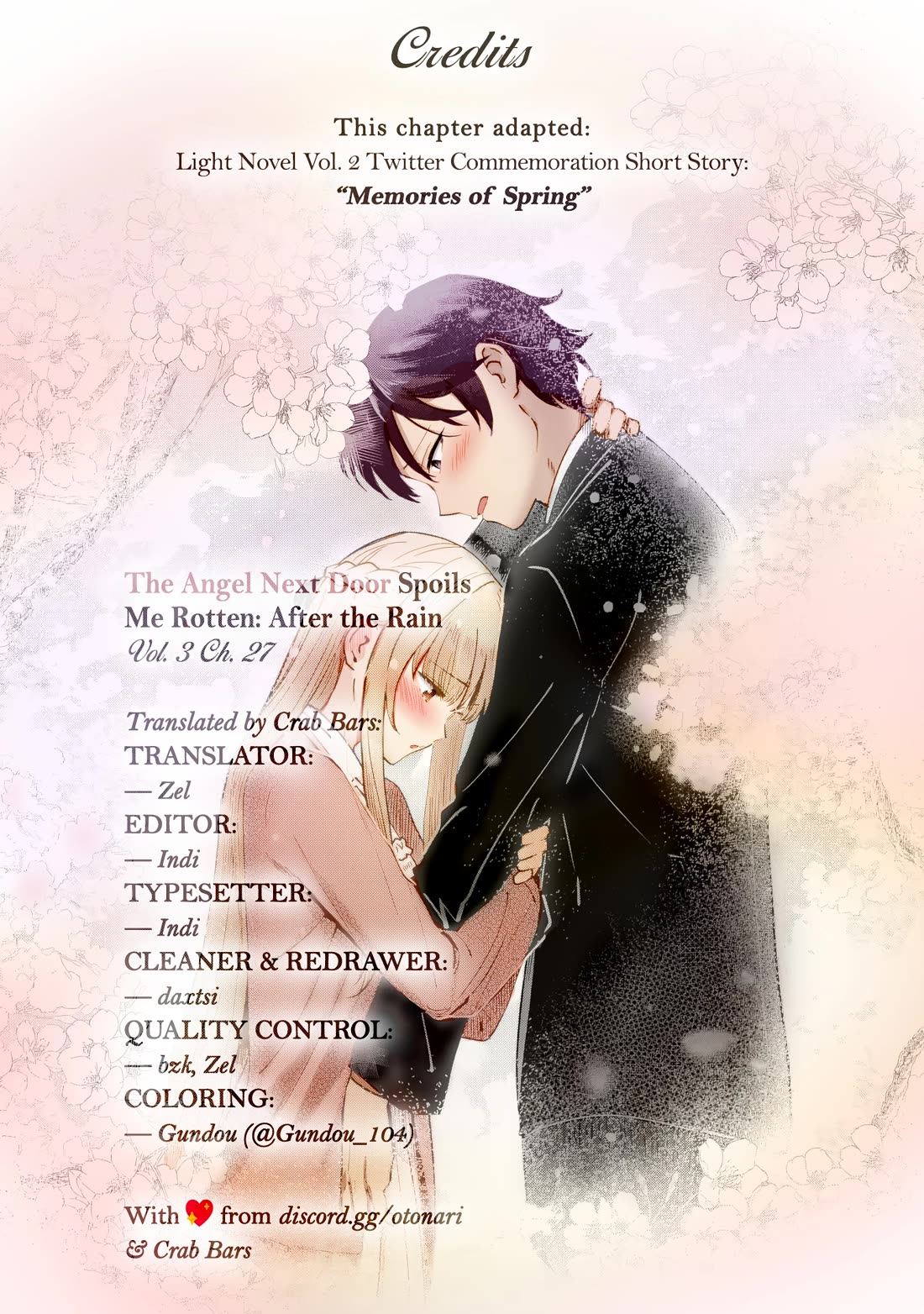 The Angel Next Door Spoils Me Rotten: After the Rain chapter 27 page 13