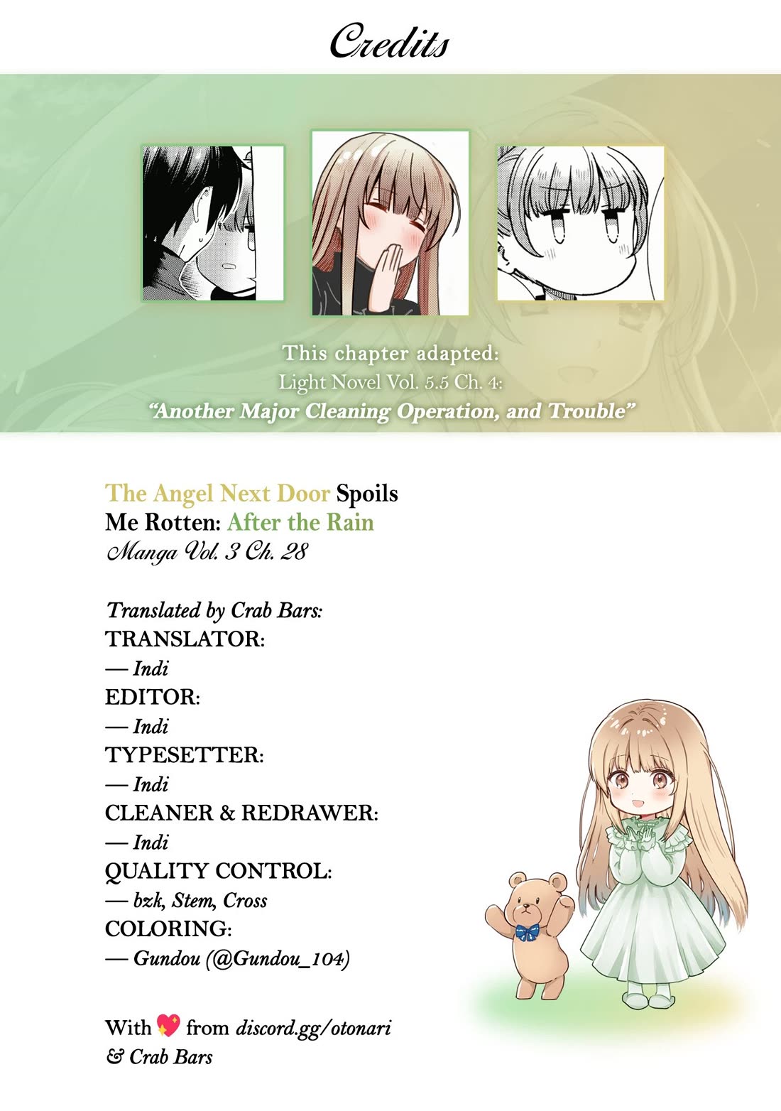 The Angel Next Door Spoils Me Rotten: After the Rain chapter 28 page 16