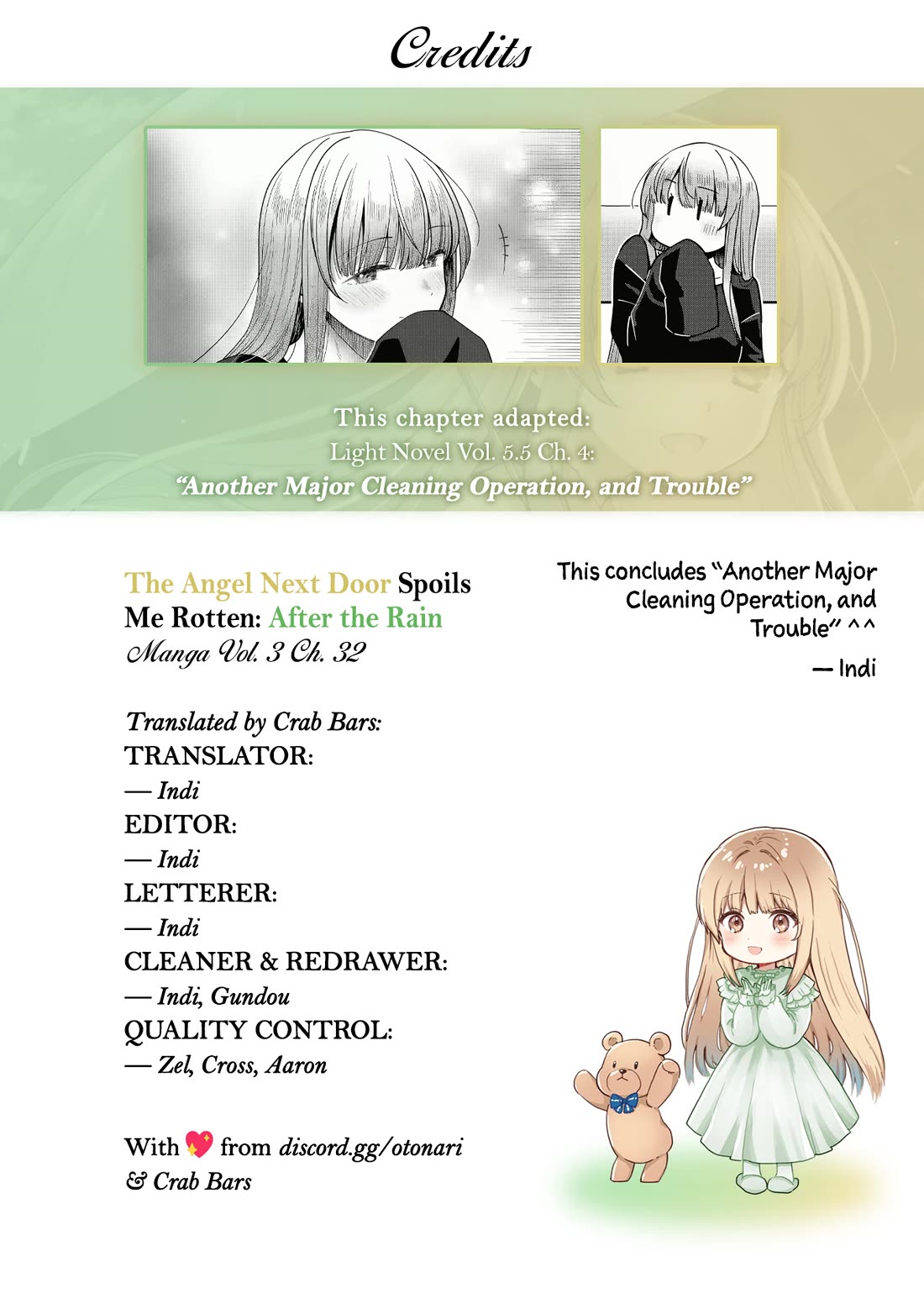 The Angel Next Door Spoils Me Rotten: After the Rain chapter 32 page 13