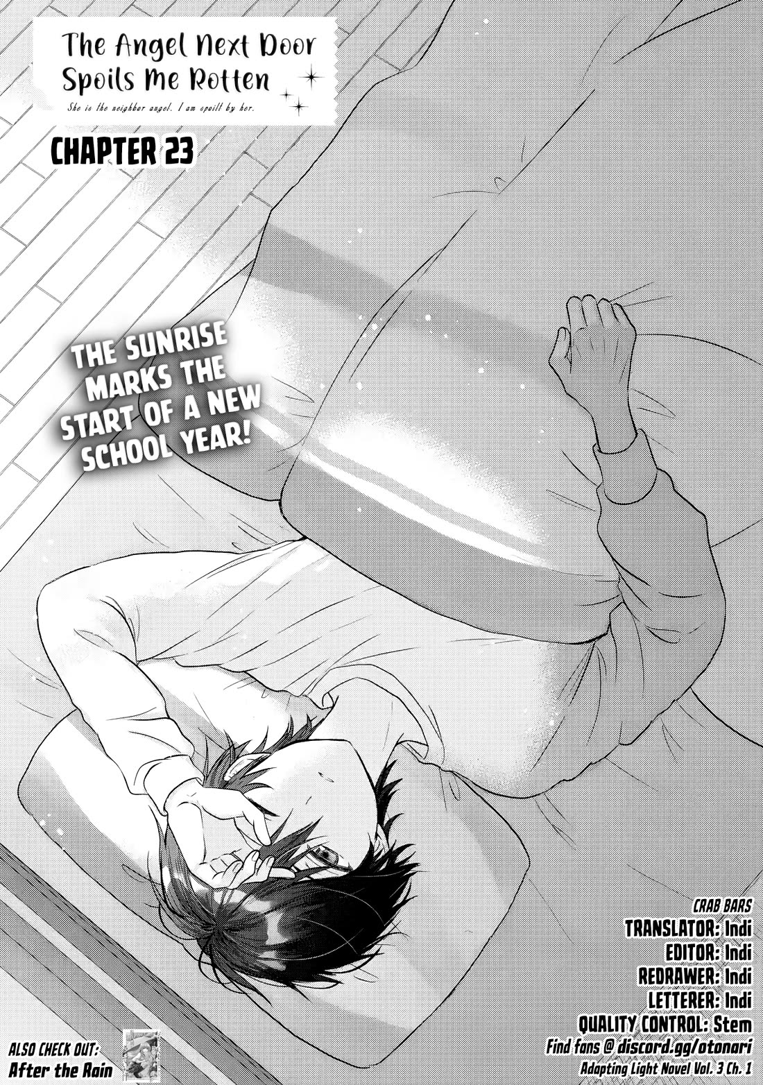 The Angel Next Door Spoils Me Rotten chapter 23.1 page 1