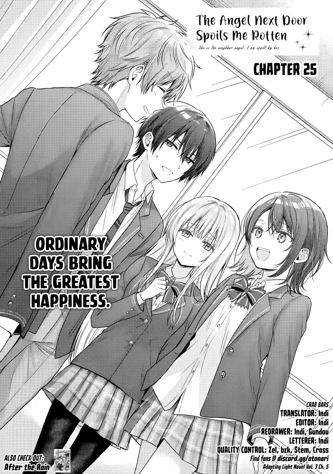 The Angel Next Door Spoils Me Rotten chapter 25.1 page 1