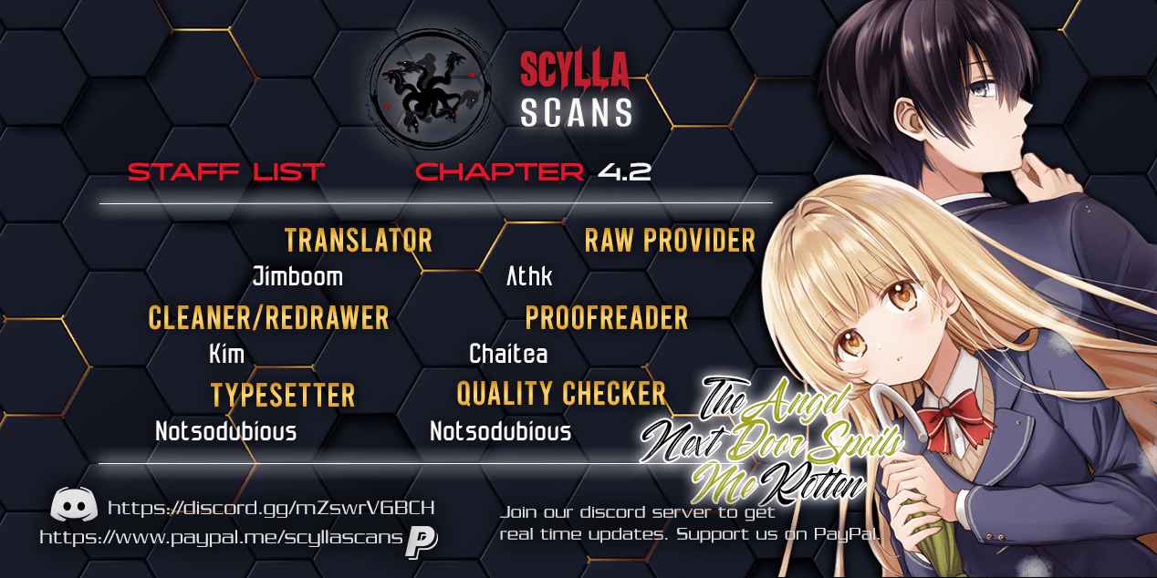 The Angel Next Door Spoils Me Rotten chapter 4.2 page 1