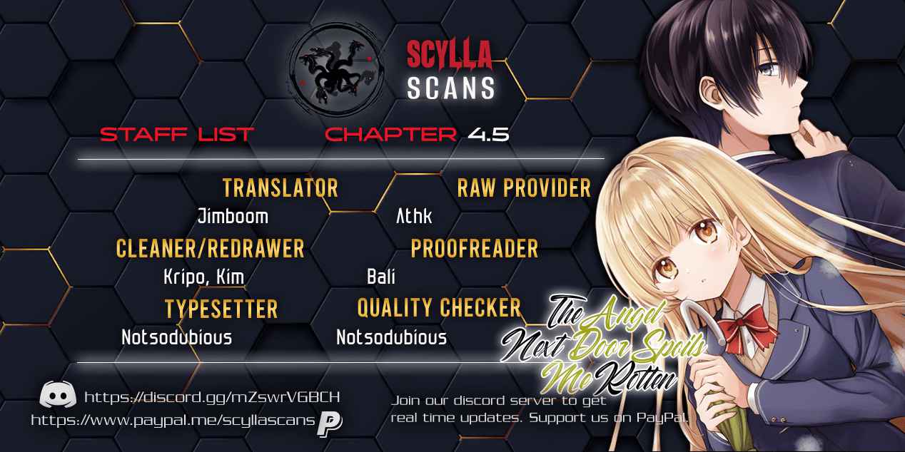 The Angel Next Door Spoils Me Rotten chapter 4.5 page 1