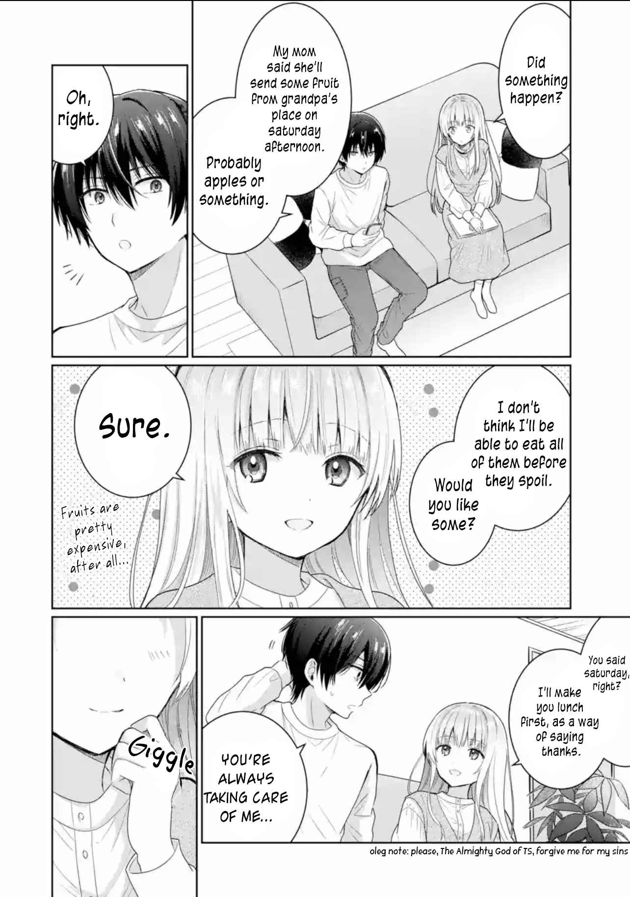 The Angel Next Door Spoils Me Rotten chapter 7.1 page 10