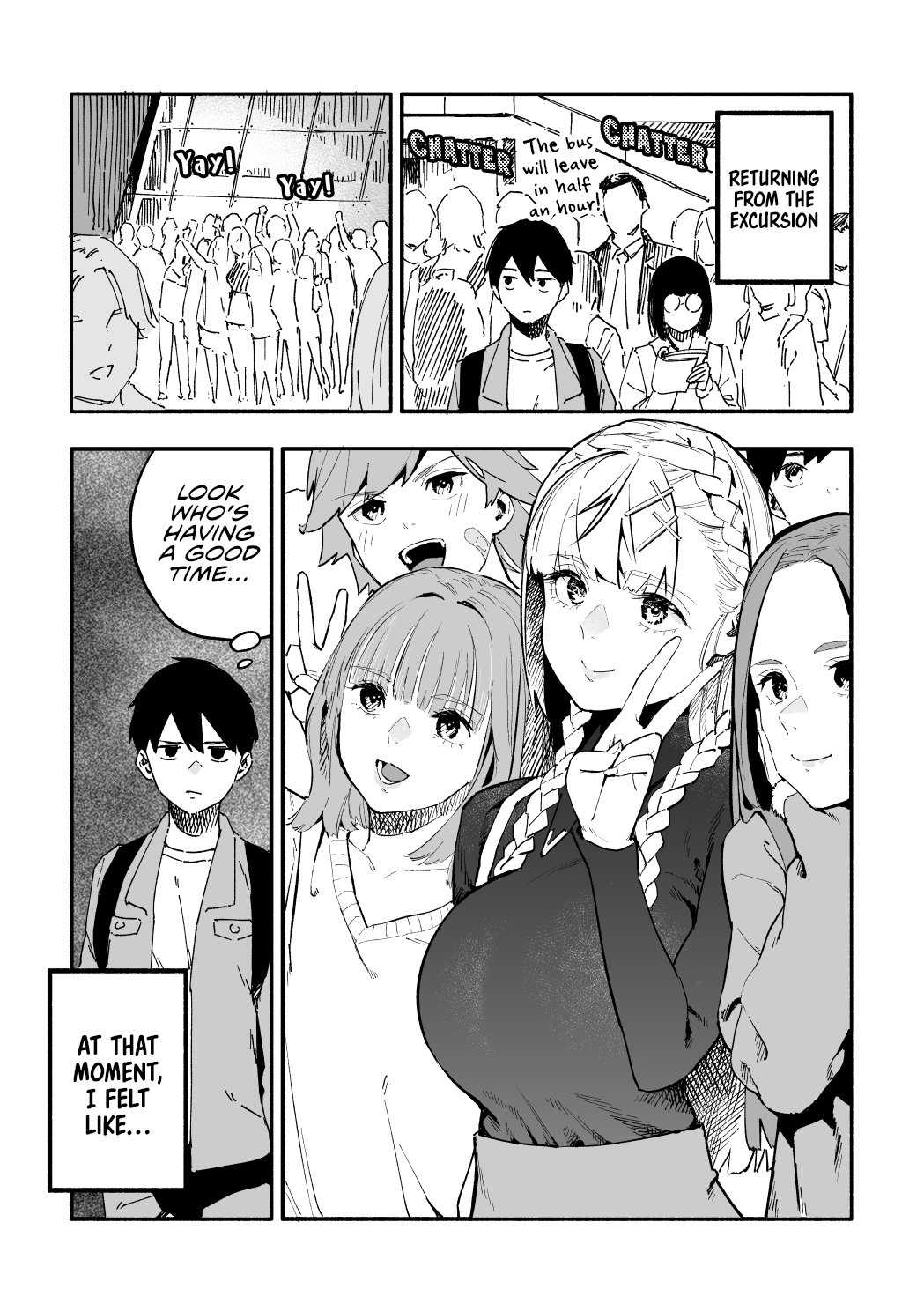The Angelic Yet Devilish Transfer Student With Big Tits chapter 13 page 1
