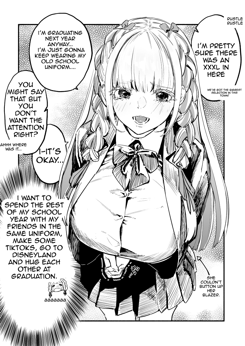 The Angelic Yet Devilish Transfer Student With Big Tits chapter 16.5 page 2